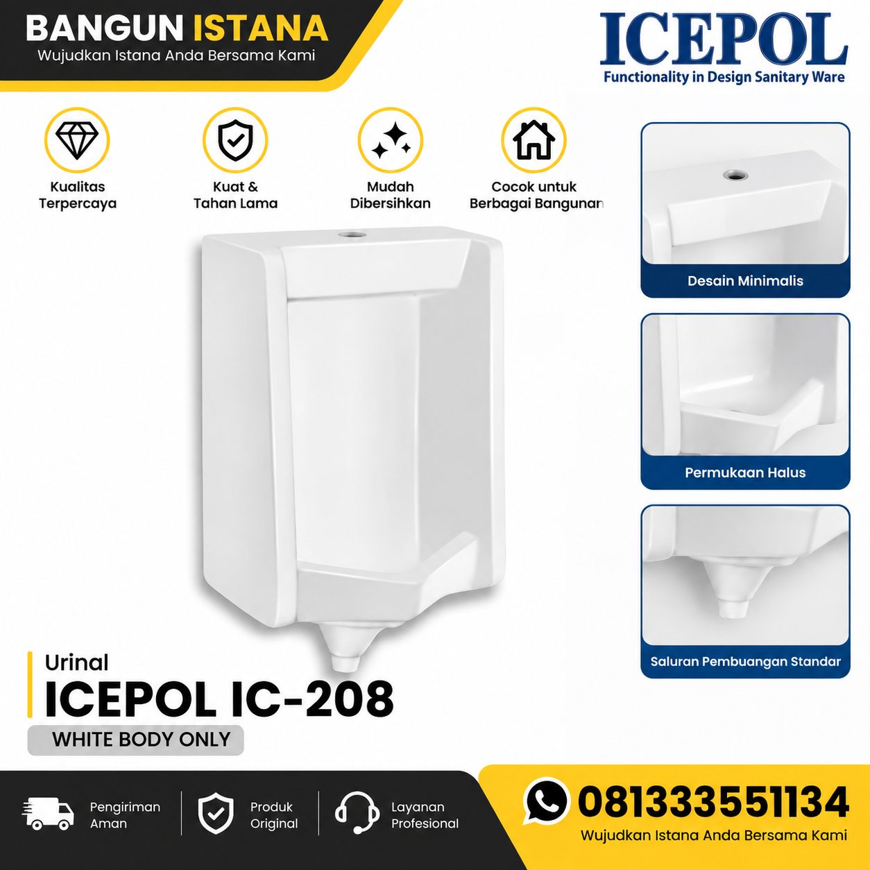 URINAL ICEPOL IC 208